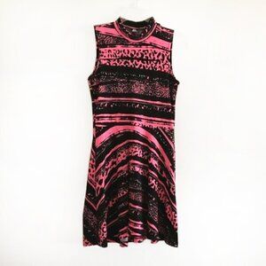 ALI & Kris Hot Pink Skater Dress Sz S